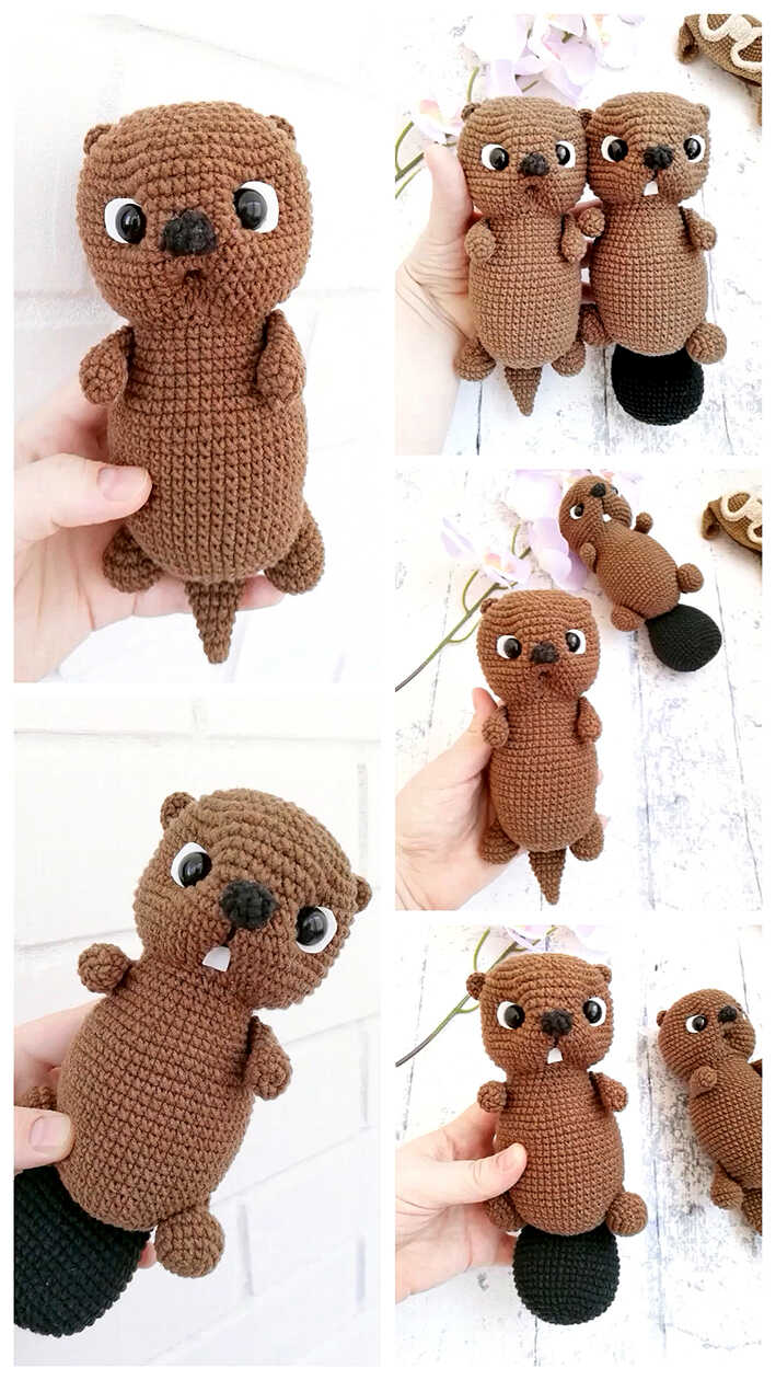 Amigurumi Beaver Free Pattern Free Crochet Patterns