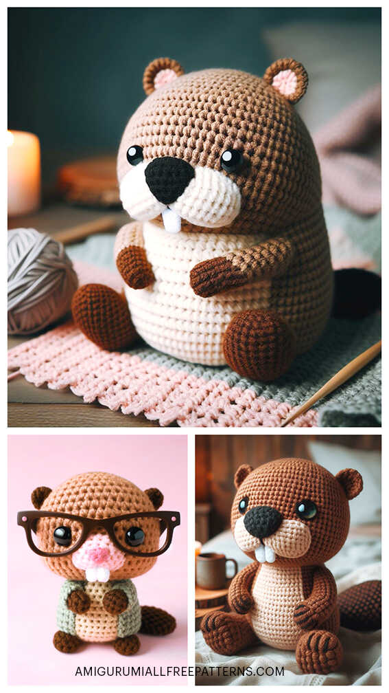 Amigurumi Beaver Free Crochet Pattern Free Crochet Patterns