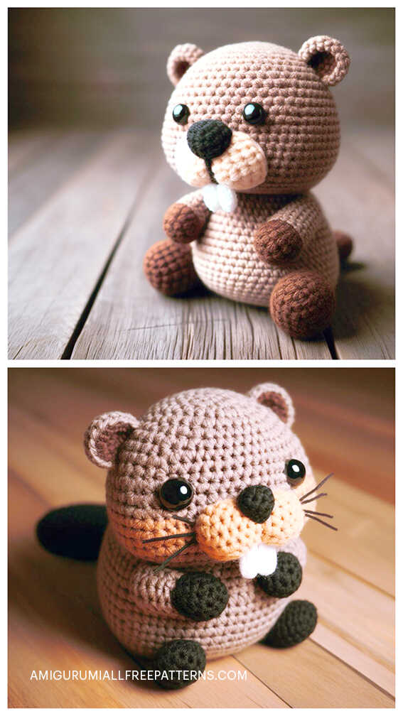 Amigurumi Beaver Free Crochet Pattern Free Crochet Patterns