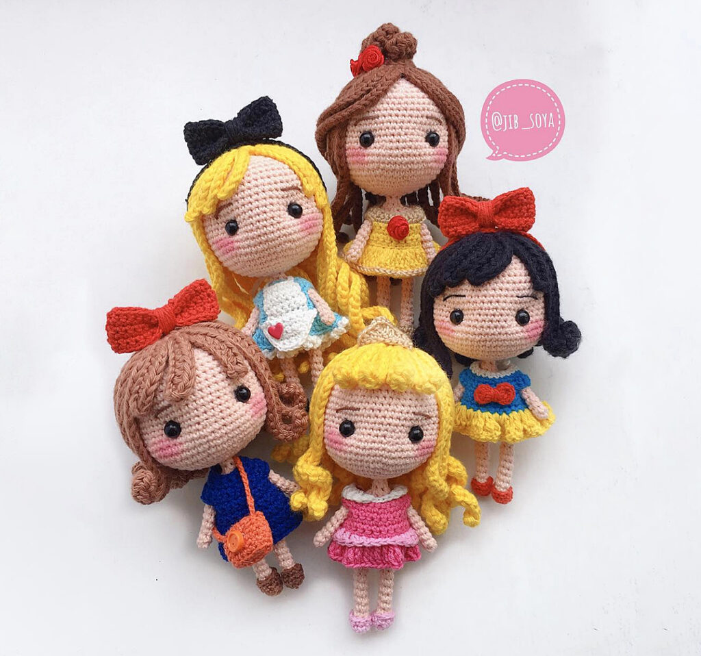 Disney Princess Amigurumi Doll (2nd) 