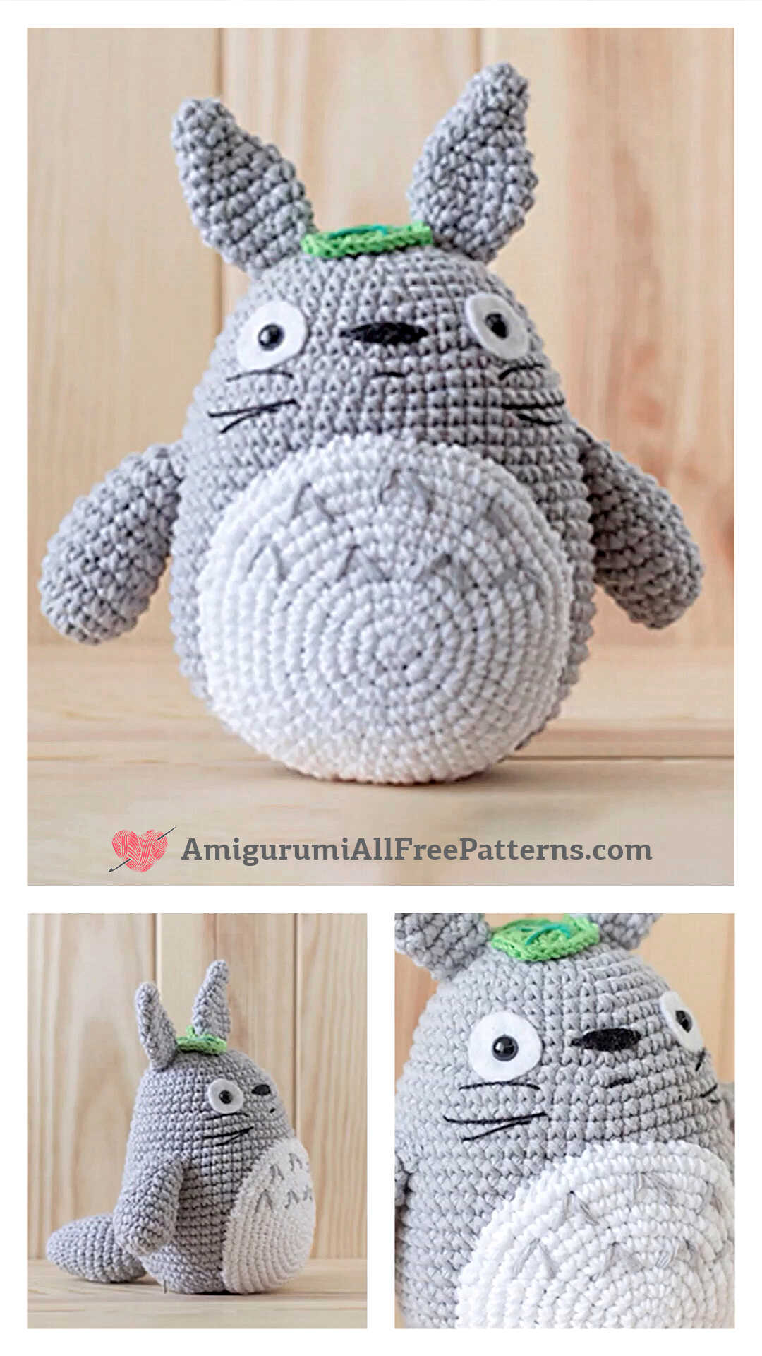 Amigurumi Totoro Free Pattern