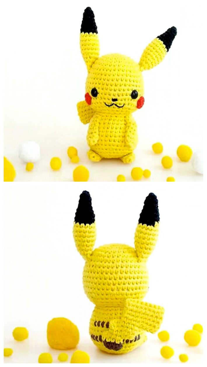 Pokemon Amigurumi Crochet Free Pattern