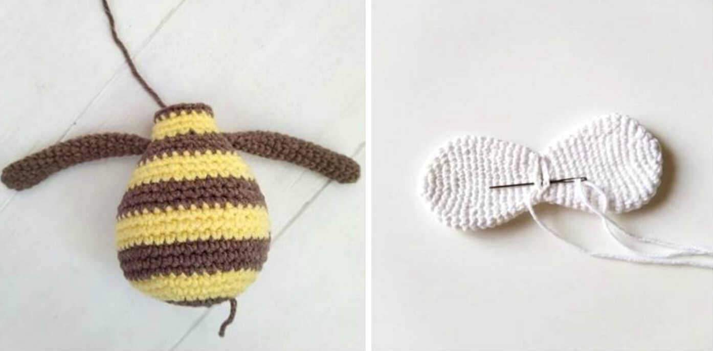 Little Honey Bee Amigurumi Crochet Free Pattern - Free Crochet Patterns