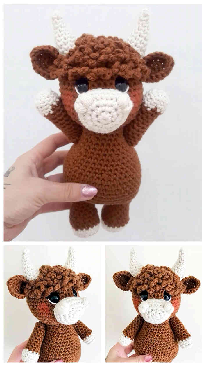 Amigurumi Cow Free Pattern