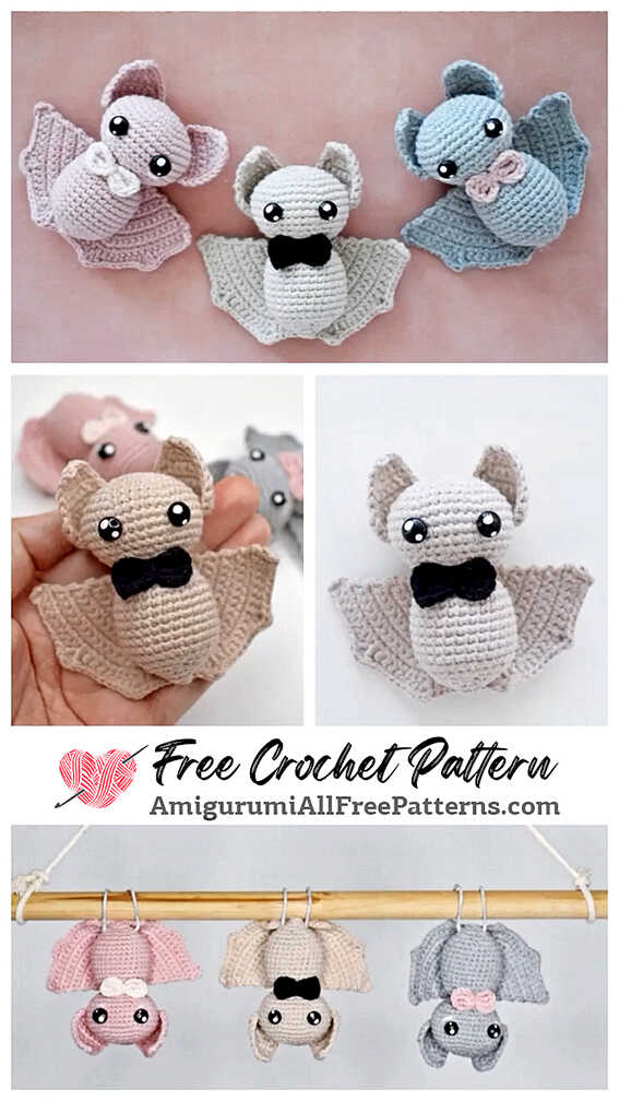 Amigurumi Bat Free Pattern - Free Crochet Patterns