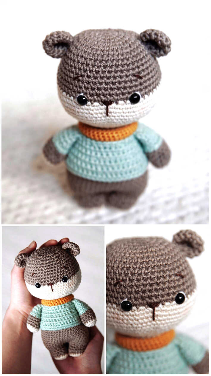 Amigurumi Plush Bear Free Pattern - Free Crochet Patterns