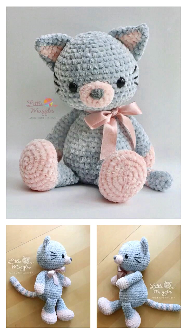 Amigurumi Little Cat Free Pattern - Free Crochet Patterns