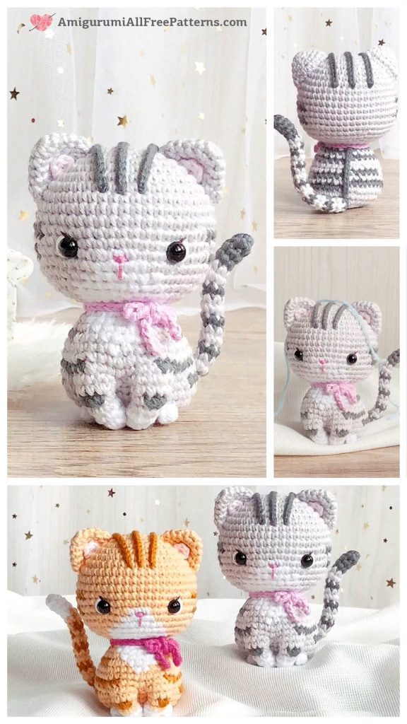 Amigurumi Little Cat Free Pattern - Free Crochet Patterns