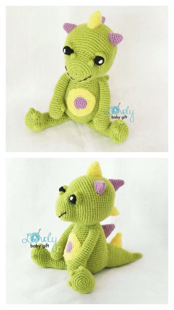 Amigurumi Dragon Free Crochet Pattern - Free Crochet Patterns