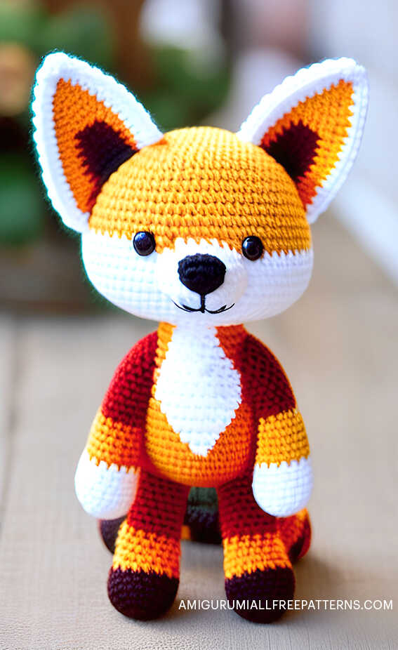 Crochet Fox Amigurumi Free Pattern - Free Crochet Patterns