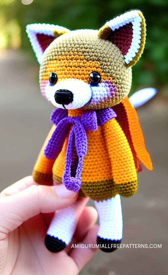 Crochet Fox Amigurumi Free Pattern - Free Crochet Patterns