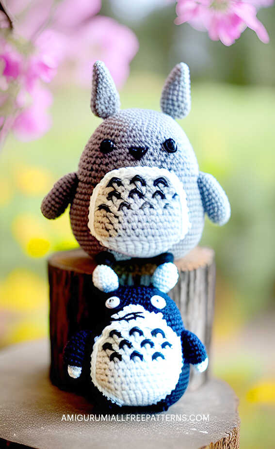 Amigurumi Totoro Free Pattern - Free Crochet Patterns