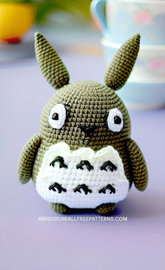 Amigurumi Totoro Free Pattern - Free Crochet Patterns