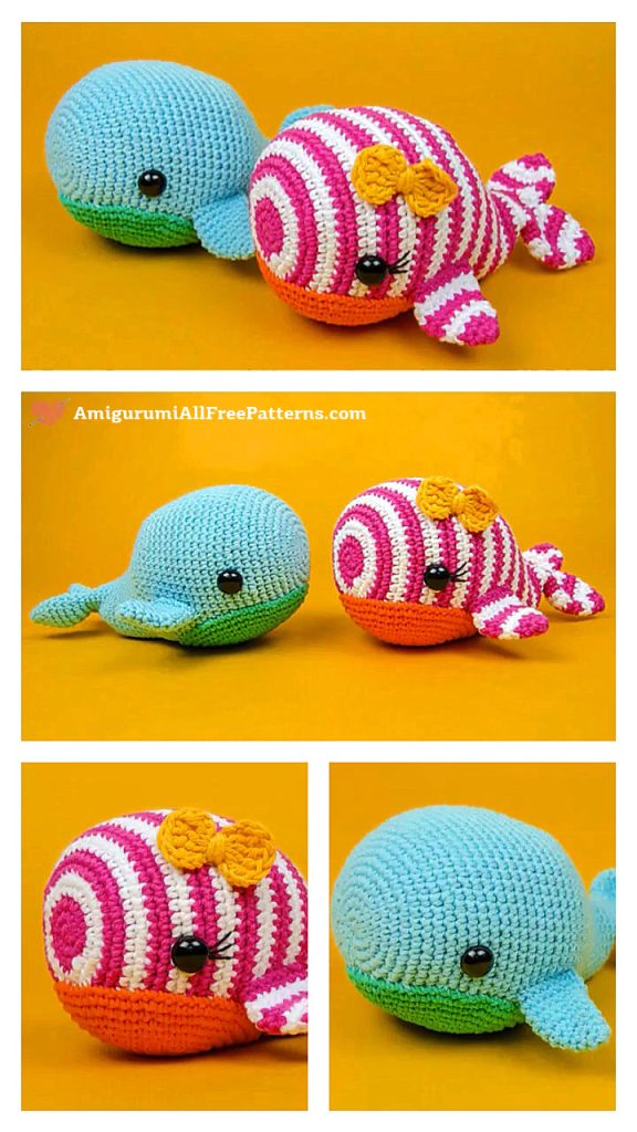 Amigurumi Whale Free Pattern - Free Crochet Patterns