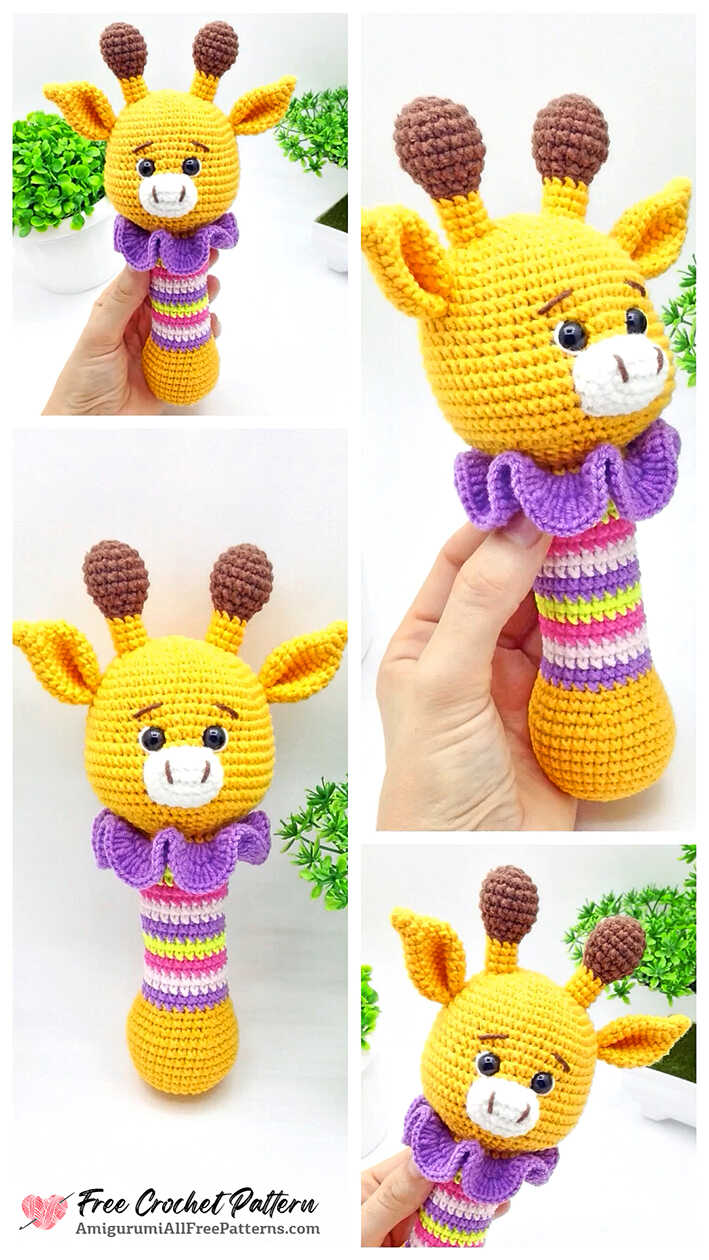 Amigurumi Giraffe Family Free Pattern Free Crochet Patterns