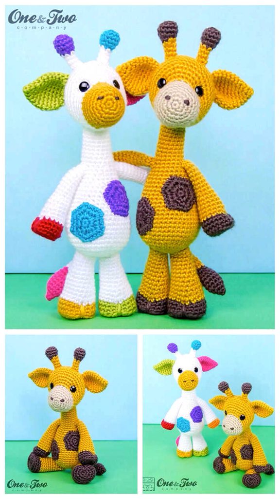 Amigurumi Giraffe Family Free Pattern - Free Crochet Patterns