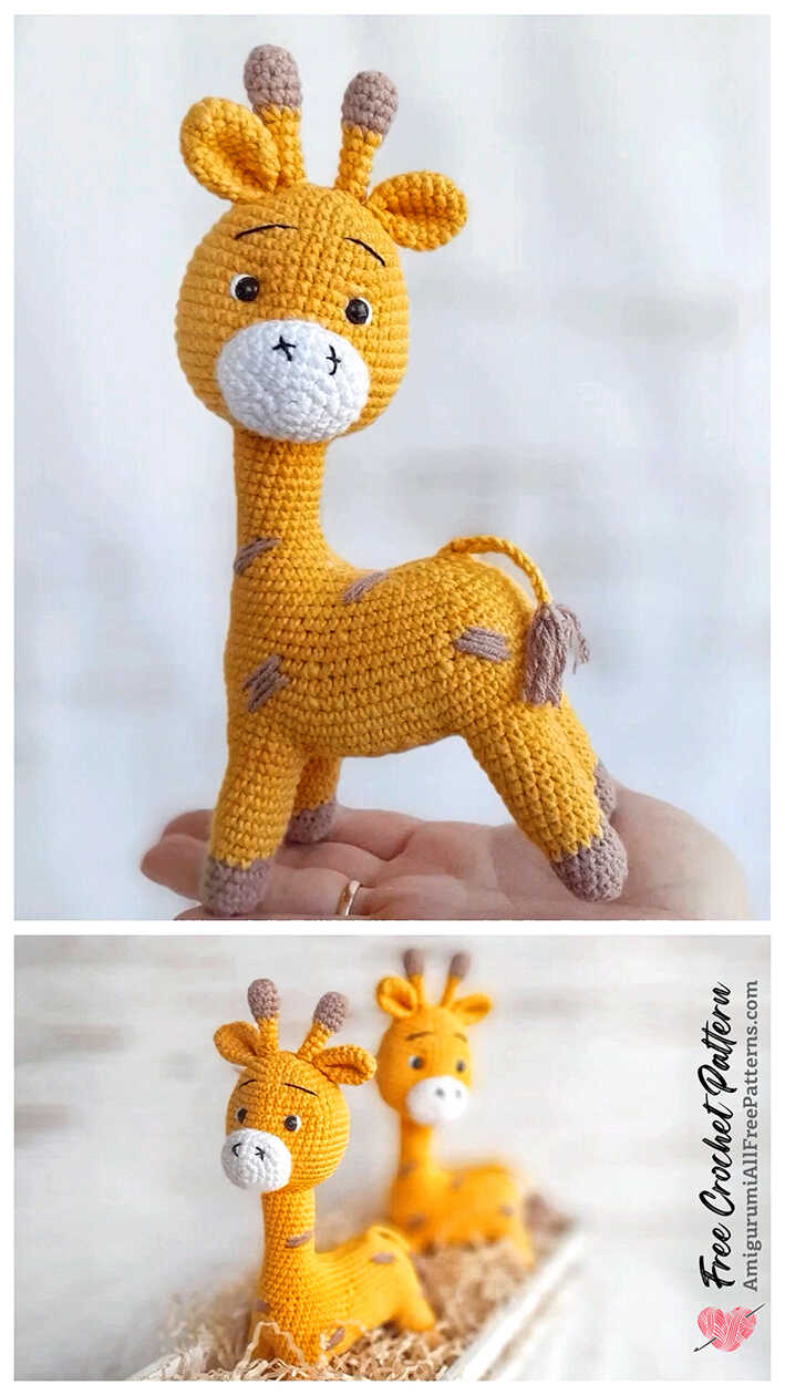 Amigurumi Giraffe Free Pattern - Free Crochet Patterns