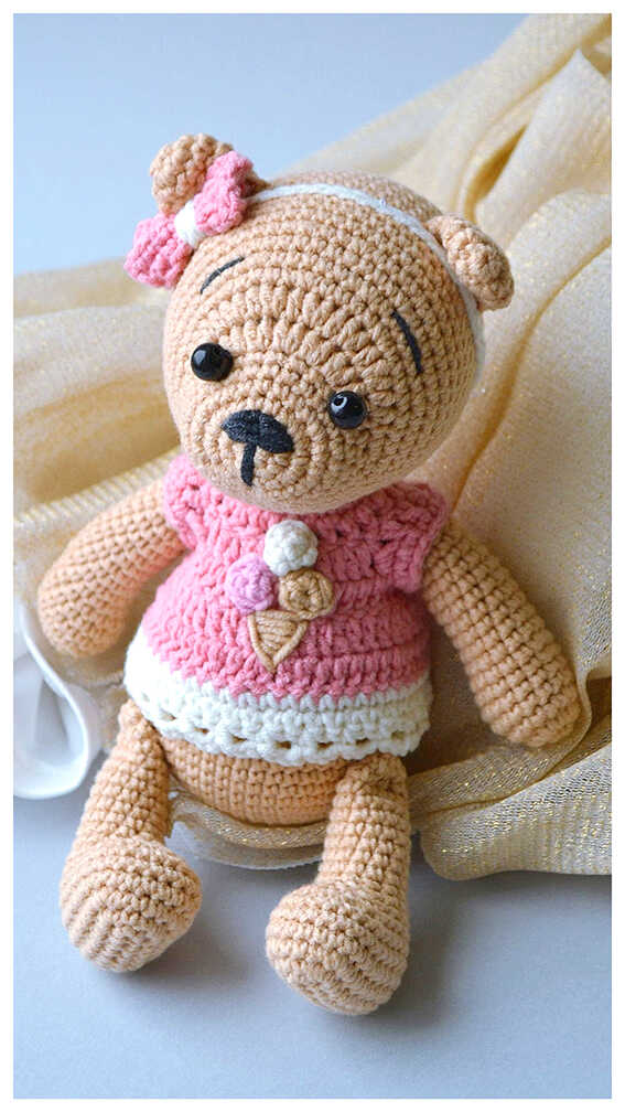 Amigurumi Teddy Bear Free Pattern - Free Crochet Patterns