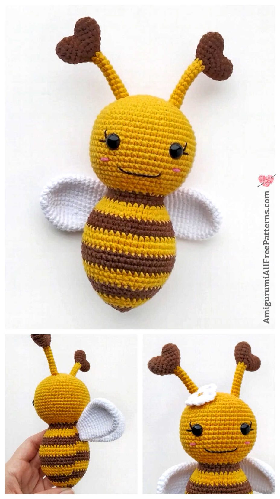 Amigurumi Bee Crochet Free Pattern - Free Crochet Patterns