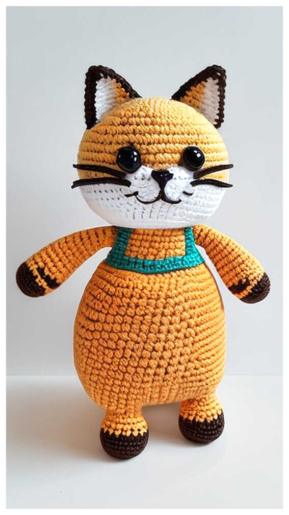 Amigurumi Orange Cat Free Pattern - Free Crochet Patterns