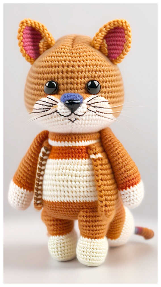 Amigurumi Orange Cat Free Pattern - Free Crochet Patterns