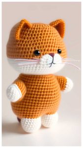 Amigurumi Orange Cat Free Pattern - Free Crochet Patterns