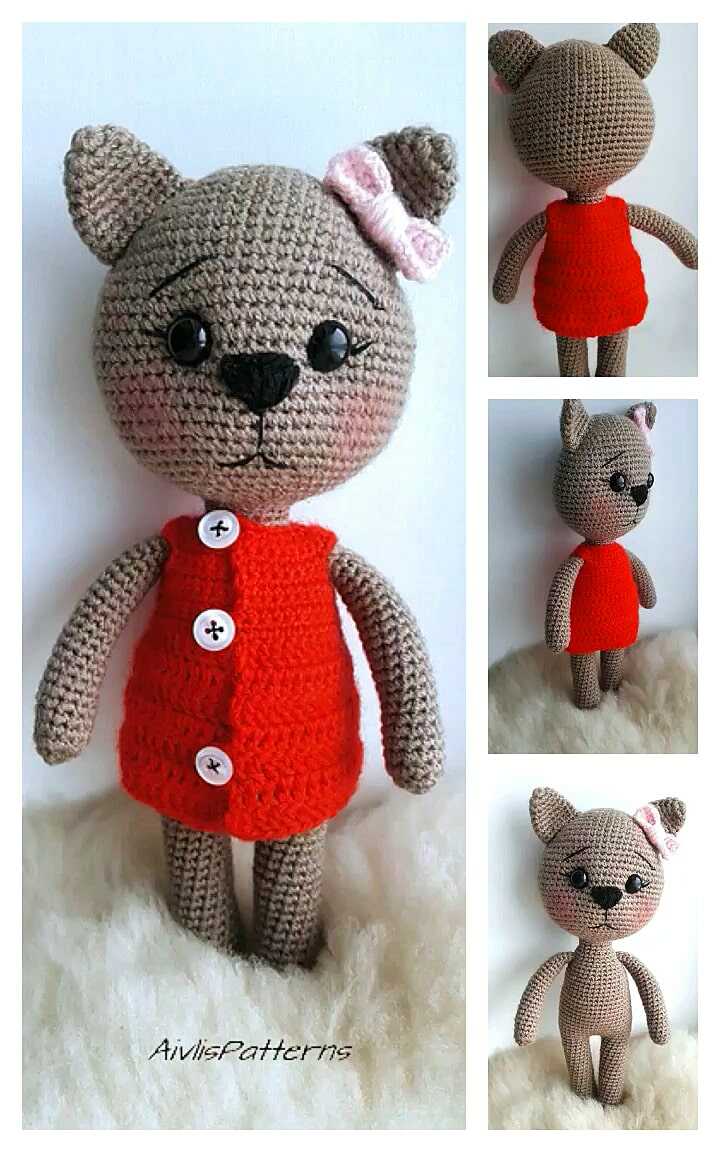 Cute Cat Amigurumi Free Pattern