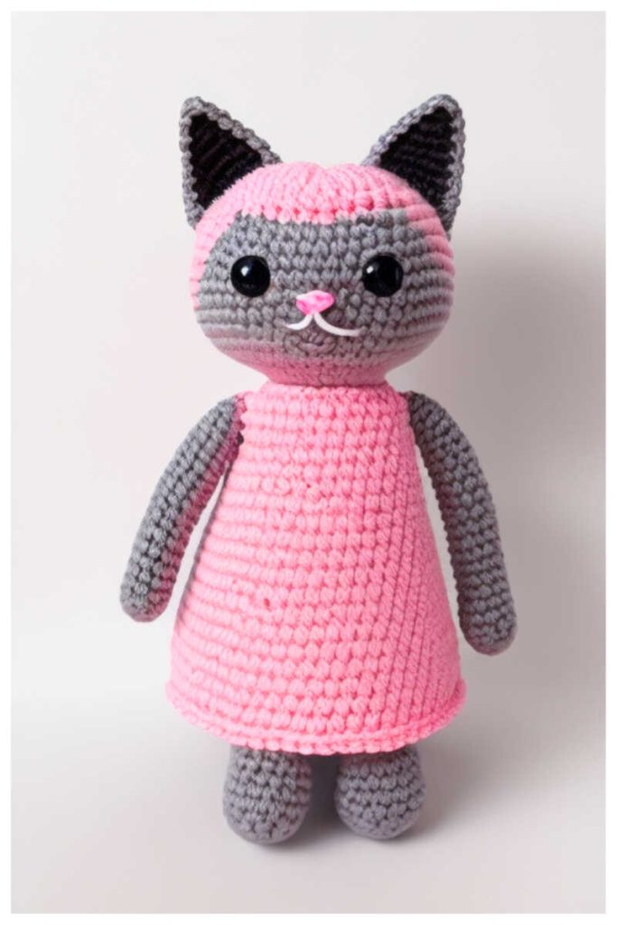 Cute Cat Amigurumi Free Pattern - Free Crochet Patterns