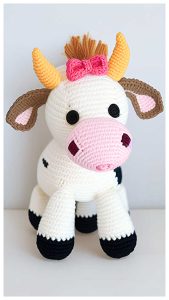 Cindy the Cow Amigurumi Crochet Free Pattern - Free Crochet Patterns