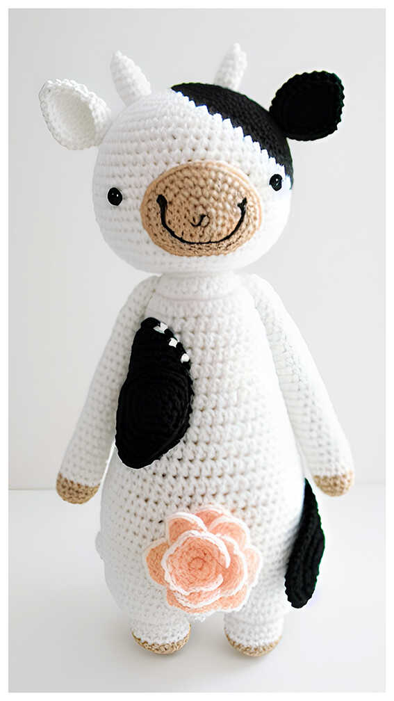 Cindy the Cow Amigurumi Crochet Free Pattern - Free Crochet Patterns