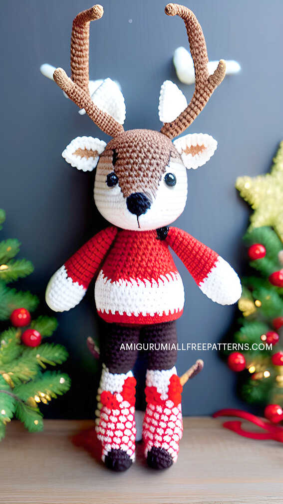 Amigurumi Reindeer Free Pattern - Free Crochet Patterns