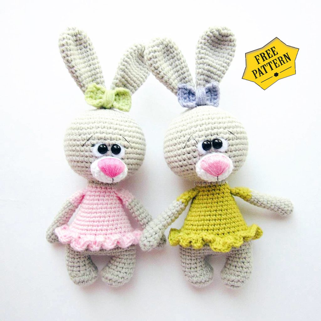 Amigurumi Bunny Crochet Free Pattern - Free Crochet Patterns