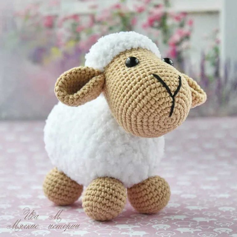 Cute Sheep Amigurumi Free Pattern - Free Crochet Patterns