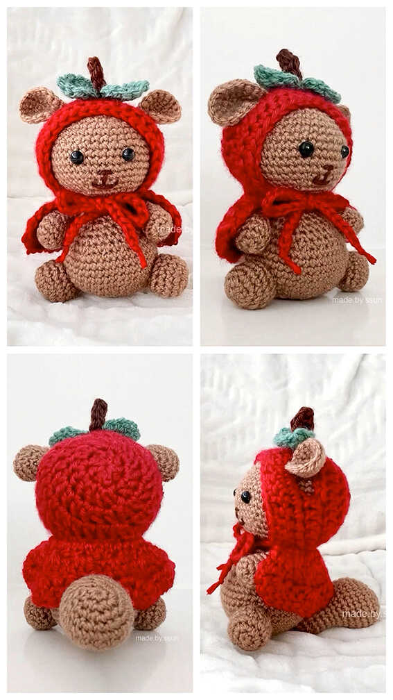 Amigurumi Squirrel Free Pattern - Free Crochet Patterns