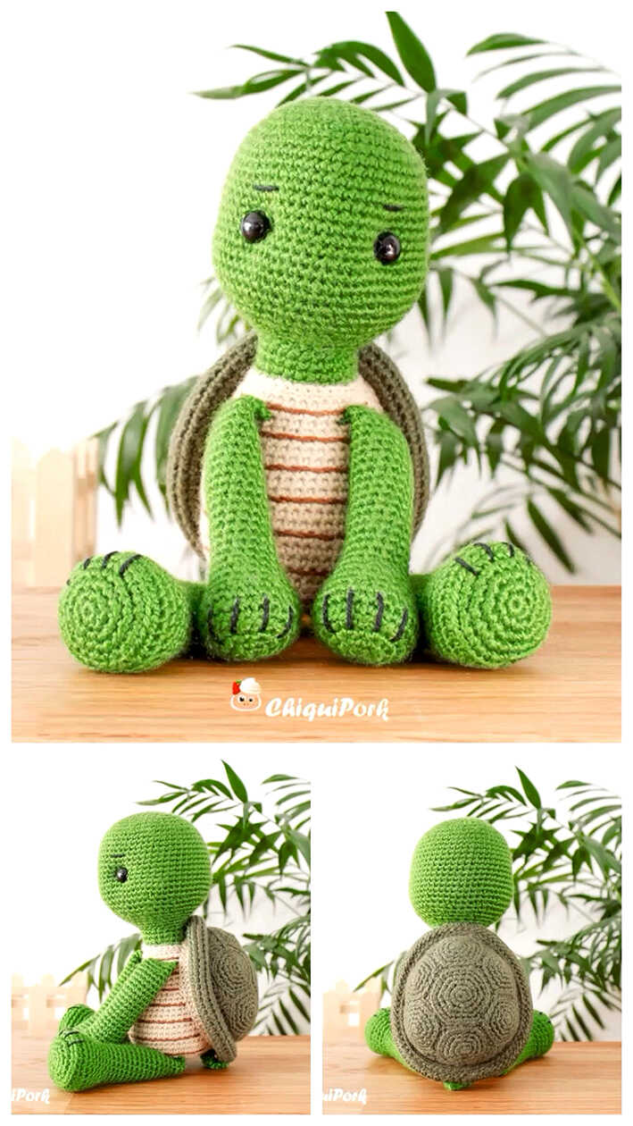 Big Turtle Amigurumi Free Pattern - Free Crochet Patterns