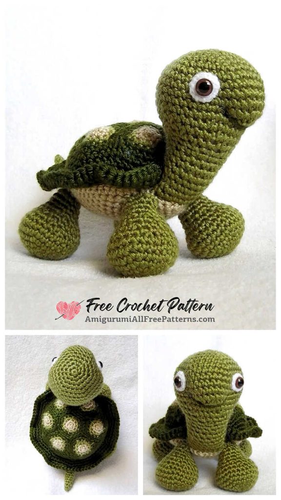 Big Turtle Amigurumi Free Pattern - Free Crochet Patterns