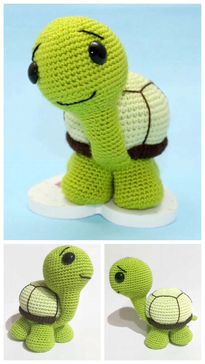 Big Turtle Amigurumi Free Pattern - Free Crochet Patterns