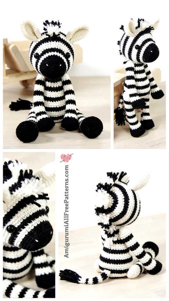 Amigurumi Zebra Crochet Free Pattern Free Crochet Patterns