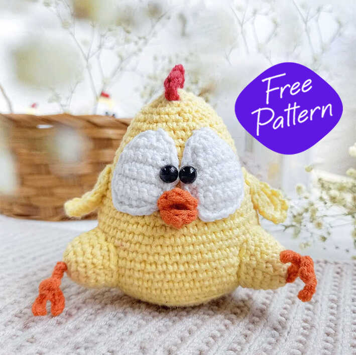 Crochet Cute Chick Amigurumi Free Pattern - Free Crochet Patterns