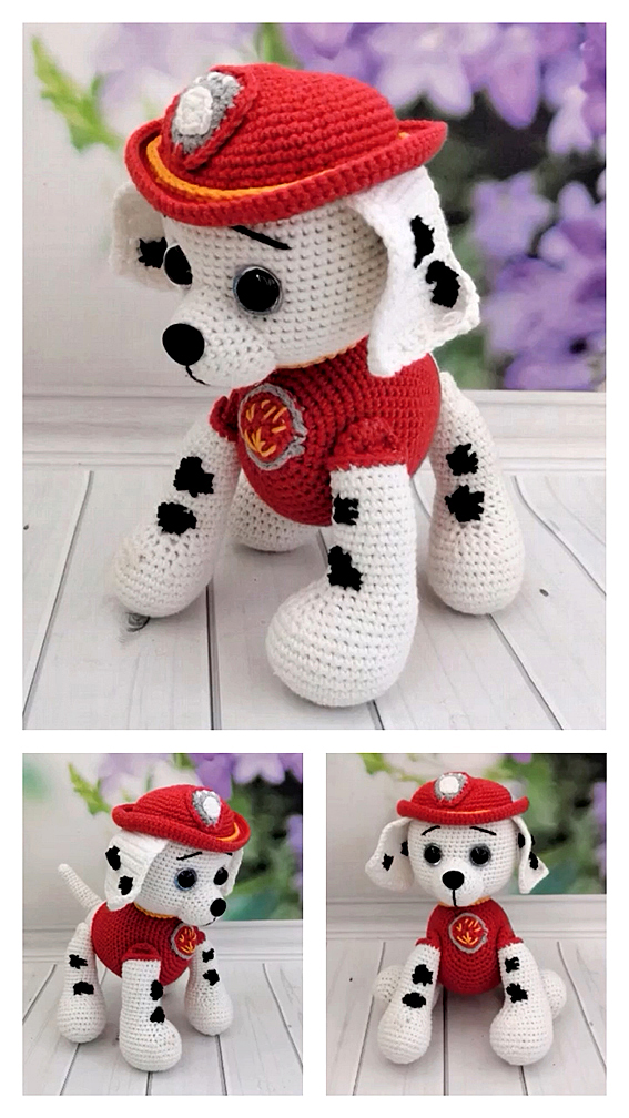 Dalmatian Dog Amigurumi Free Pattern Free Crochet Patterns