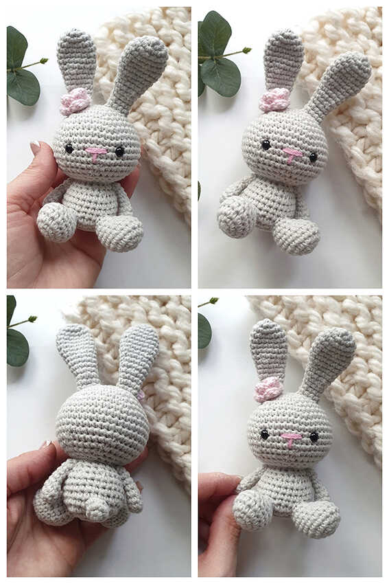 Lovely Bunny Amigurumi Free Pattern - Free Crochet Patterns