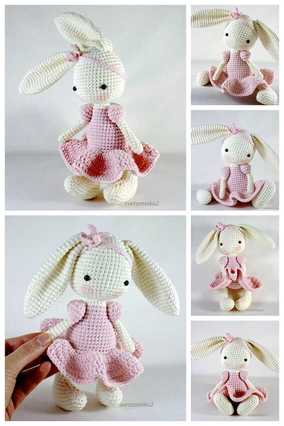 Lovely Bunny Amigurumi Free Pattern - Free Crochet Patterns