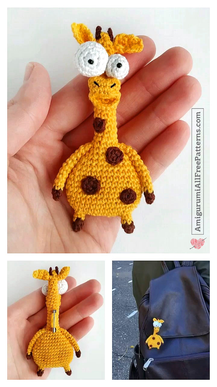 Tiny Giraffe Amigurumi Free Pattern - Free Crochet Patterns