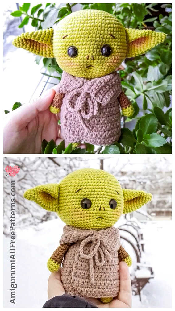 Cute Alien Amigurumi Free Pattern - Free Crochet Patterns