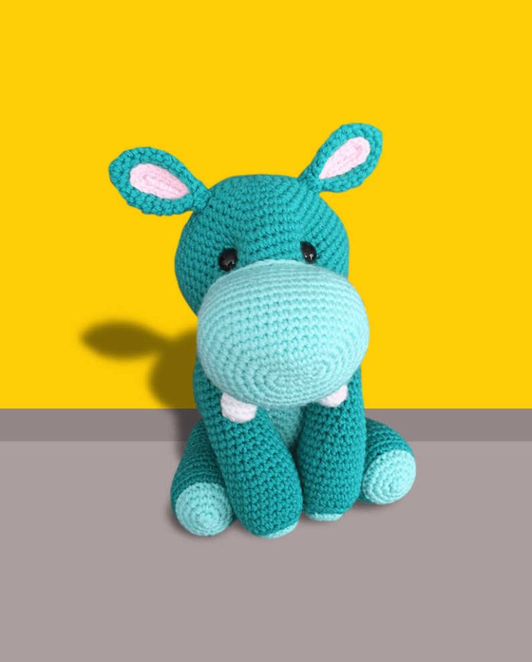 Amigurumi Hippo Free Crochet Pattern - Free Crochet Patterns