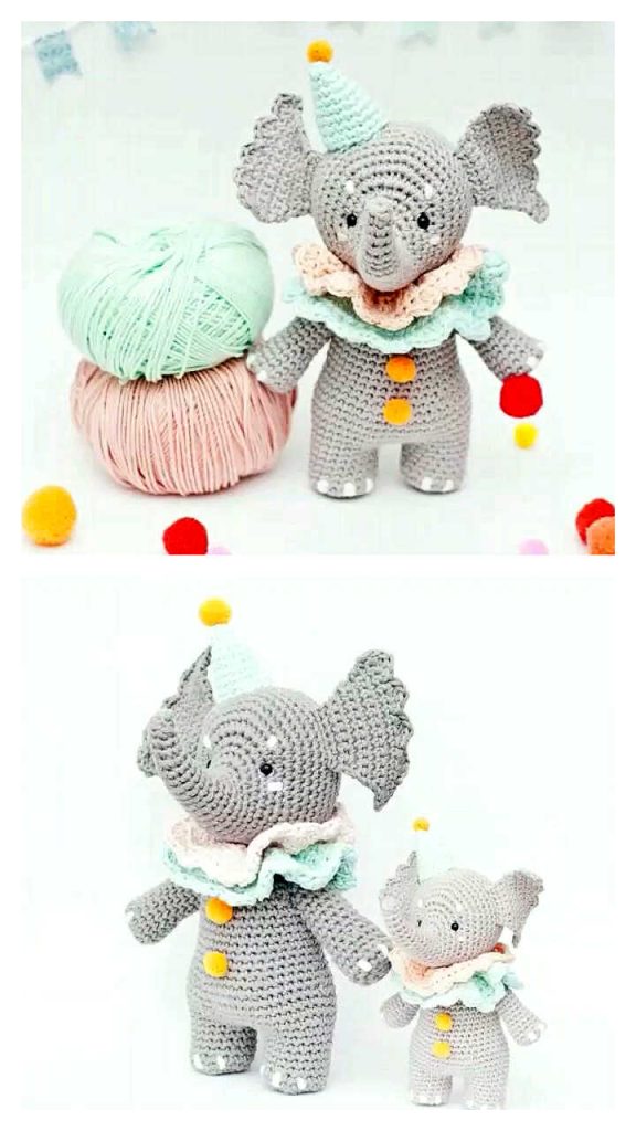 Amigurumi Baby Elephant Free Pattern - Free Crochet Patterns