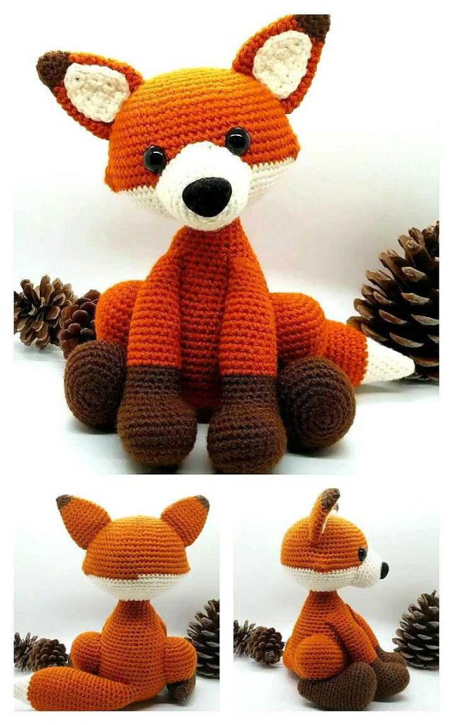 Amigurumi Fox Free Pattern - Free Crochet Patterns