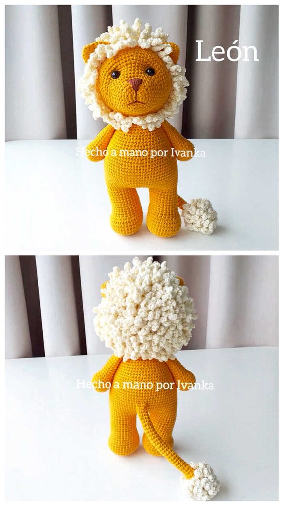 Amigurumi Lion Free Pattern - Free Crochet Patterns