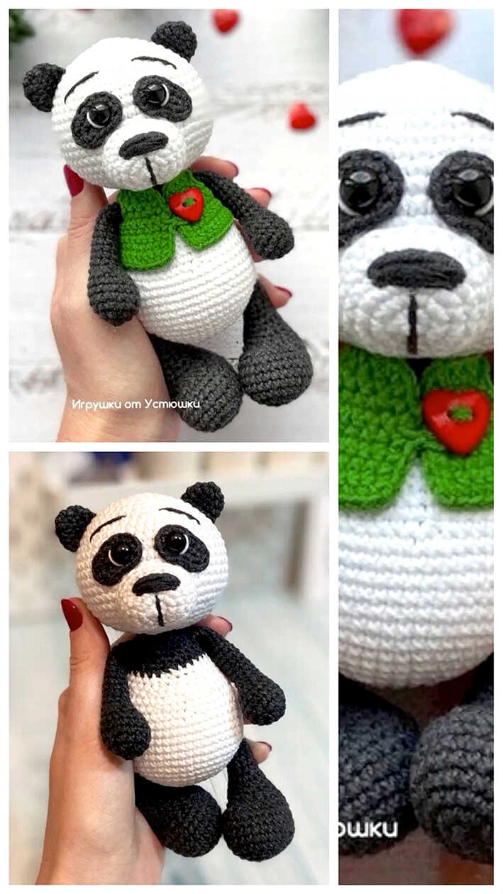 Amigurumi Panda Crochet Free Pattern - Free Crochet Patterns