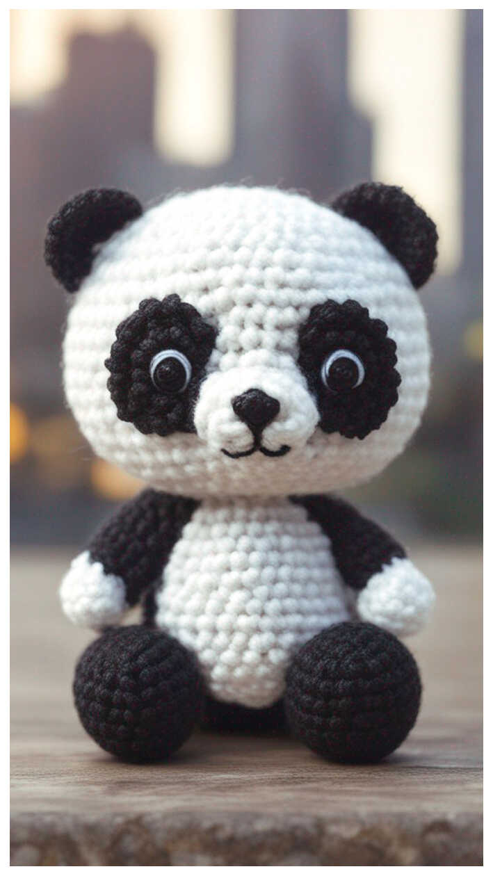 Amigurumi Panda Crochet Free Pattern - Free Crochet Patterns